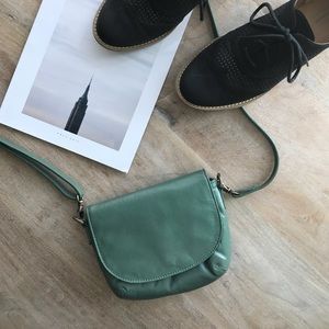 Real Leather Mini Crossbody 🌿
